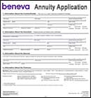 Beneva Annuity Application Beneva Annuity Application