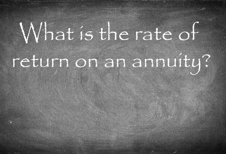 what is the rate of return on an annuity